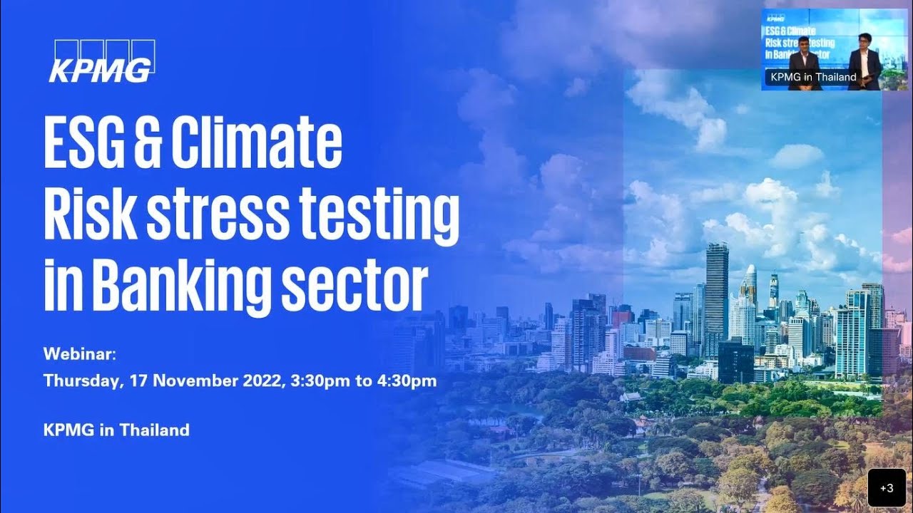 [Webinar Re-run] ESG & Climate Risk Stress Testing in Banking Sector