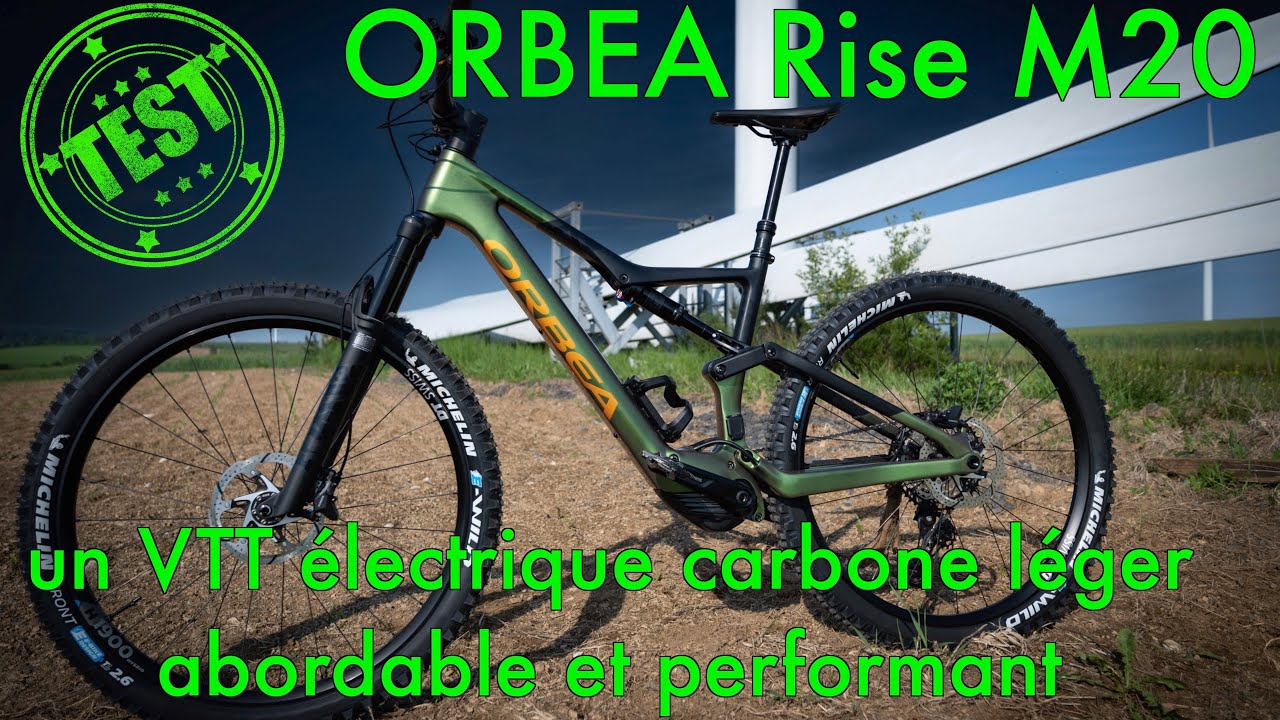 Maxi test ORBEA Rise M20 2023    L&eacute;ger, performant et pas ( trop !!! ) cher 😇