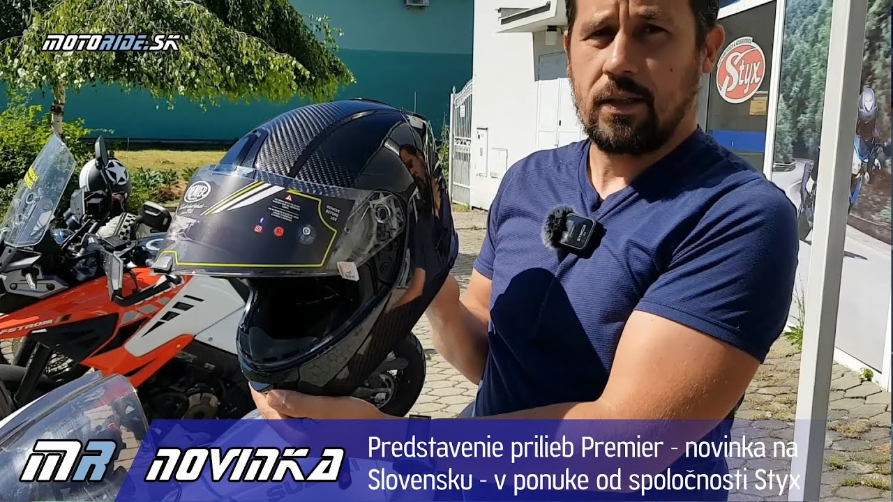 Predstavenie prilieb Premier - novinka na Slovensku - v ponuke od spoločnosti Styx - motoride.sk