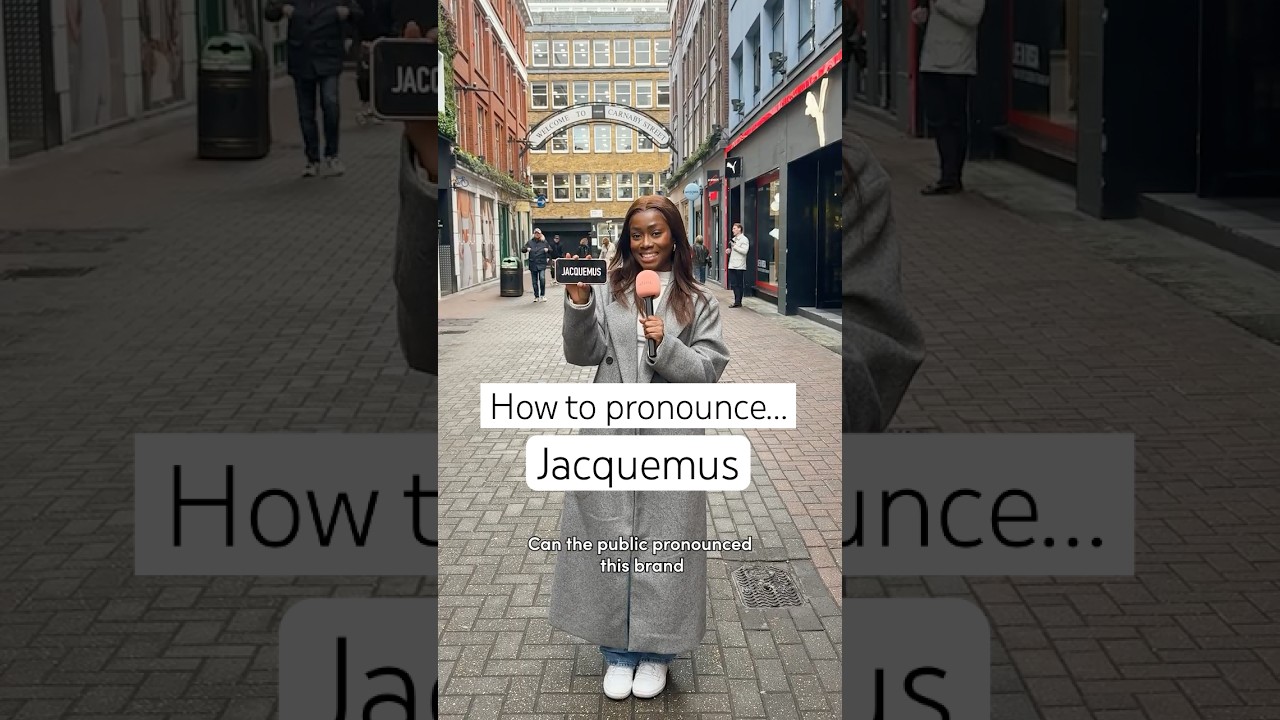 How to Pronounce: Jacquemus