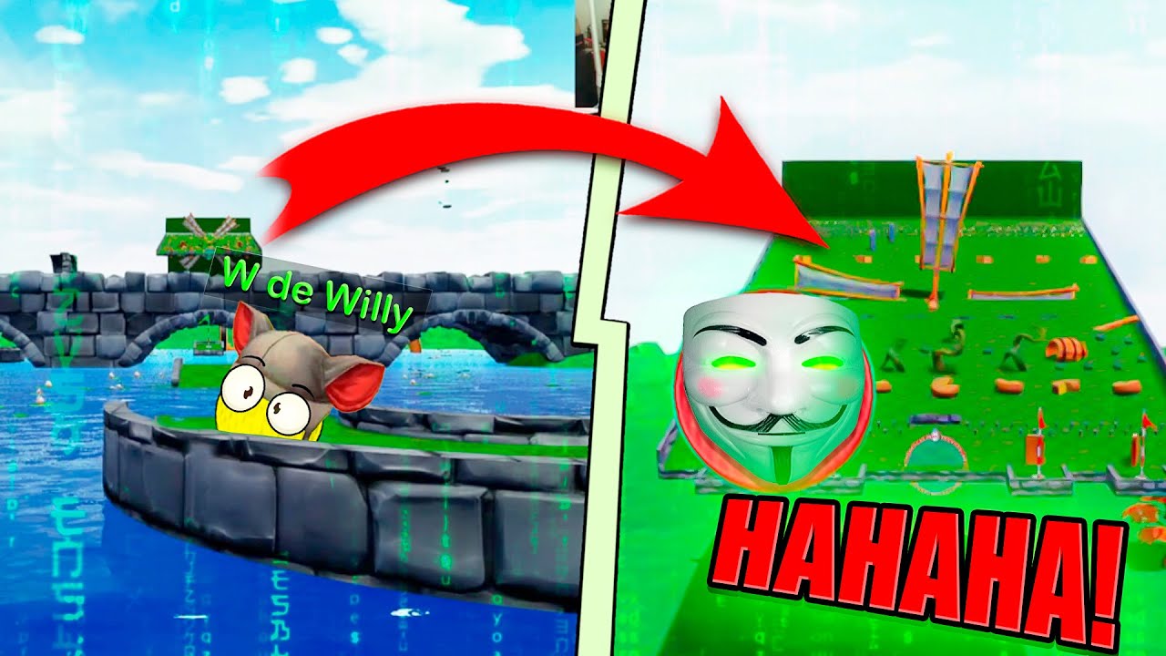 GOLF IT! HACKEO EL HOYO Y ME VOY VOLANDO HASTA EL MAPA DE SUERTE JAJA!