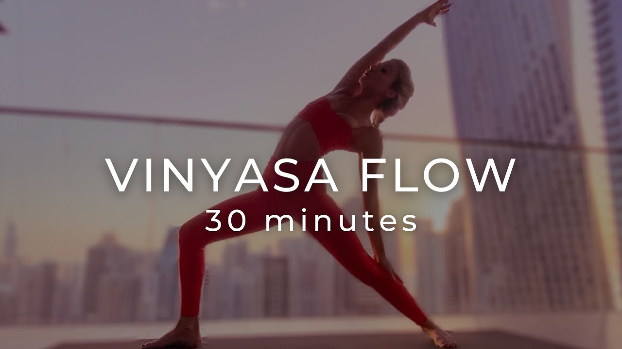 30 MIN VINYASA FLOW | Fun and energizing intermediate yoga flow | Yoga by Nicole