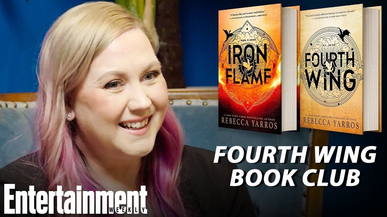'Fourth Wing' Author Rebecca Yarros on 'Iron Flame' and The Empyrean Series | Book Club