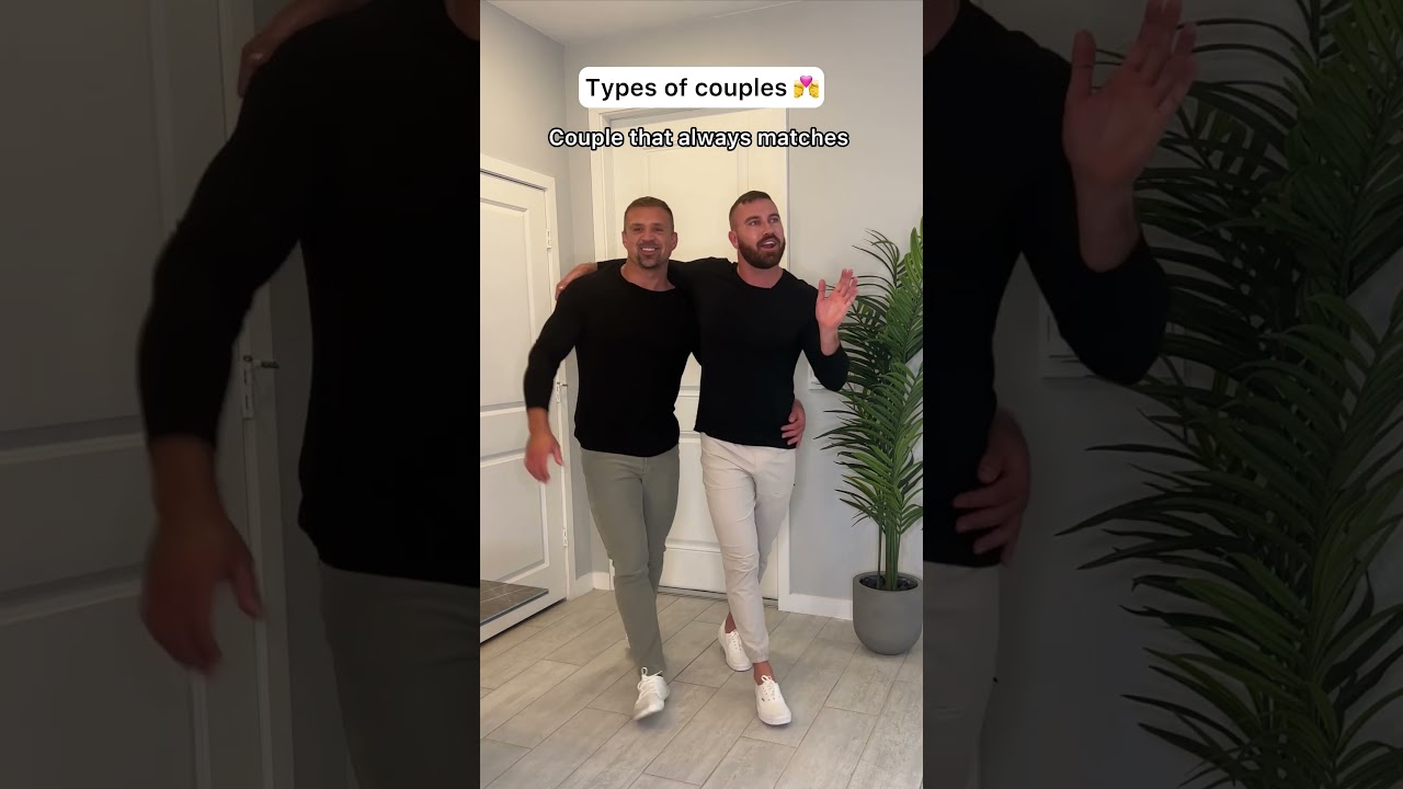 Types of Gay couples 🤣