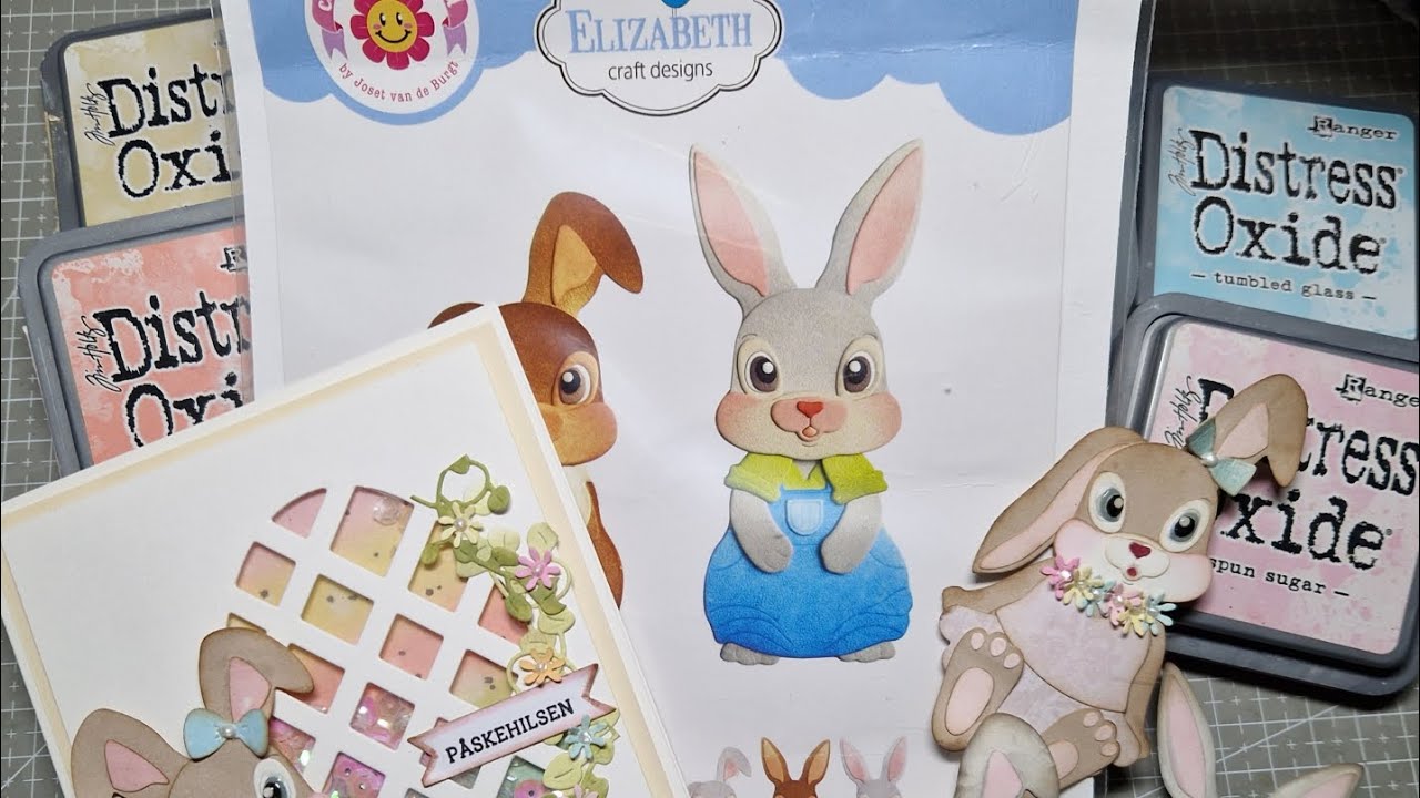 Du tror det er et almindeligt påskekort ...Men se hvad der sker 🐰