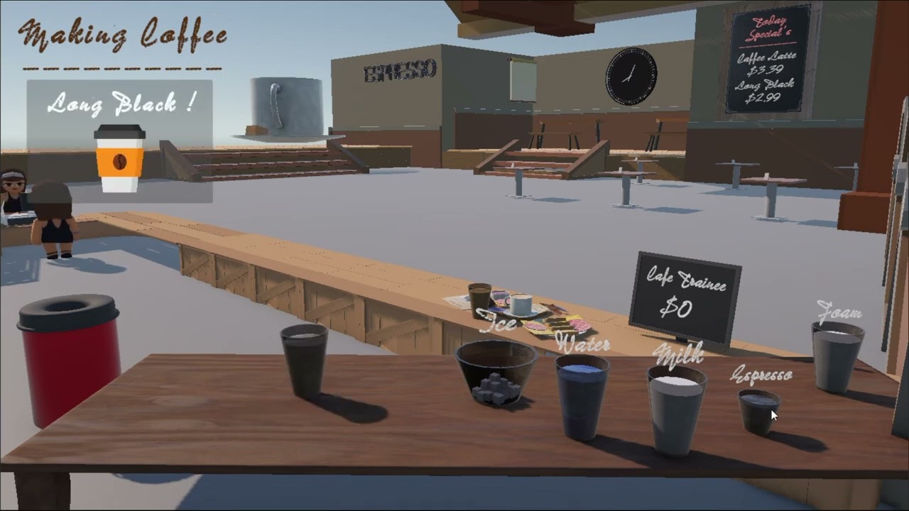 Coffee Guru (2025) | A single-player coffee making game developed with Unity