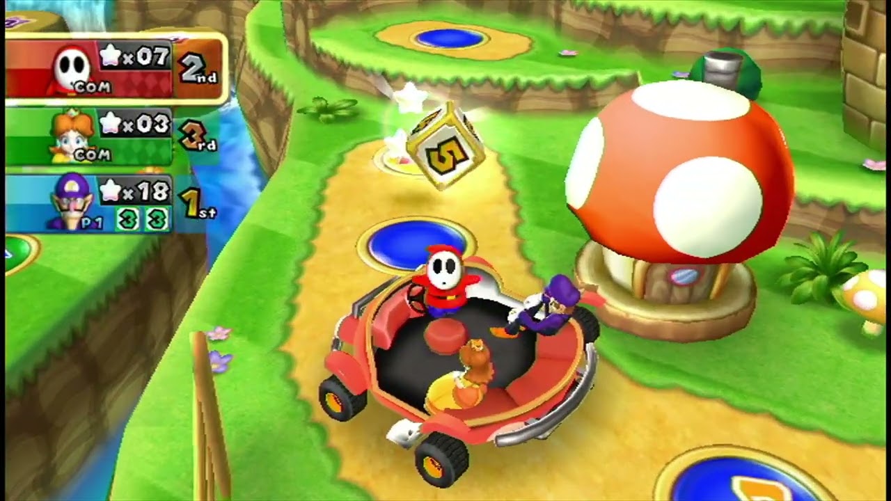 Mario Party 9 Solo Mode All Characters Part 2 Waluigi's Journey Starts
