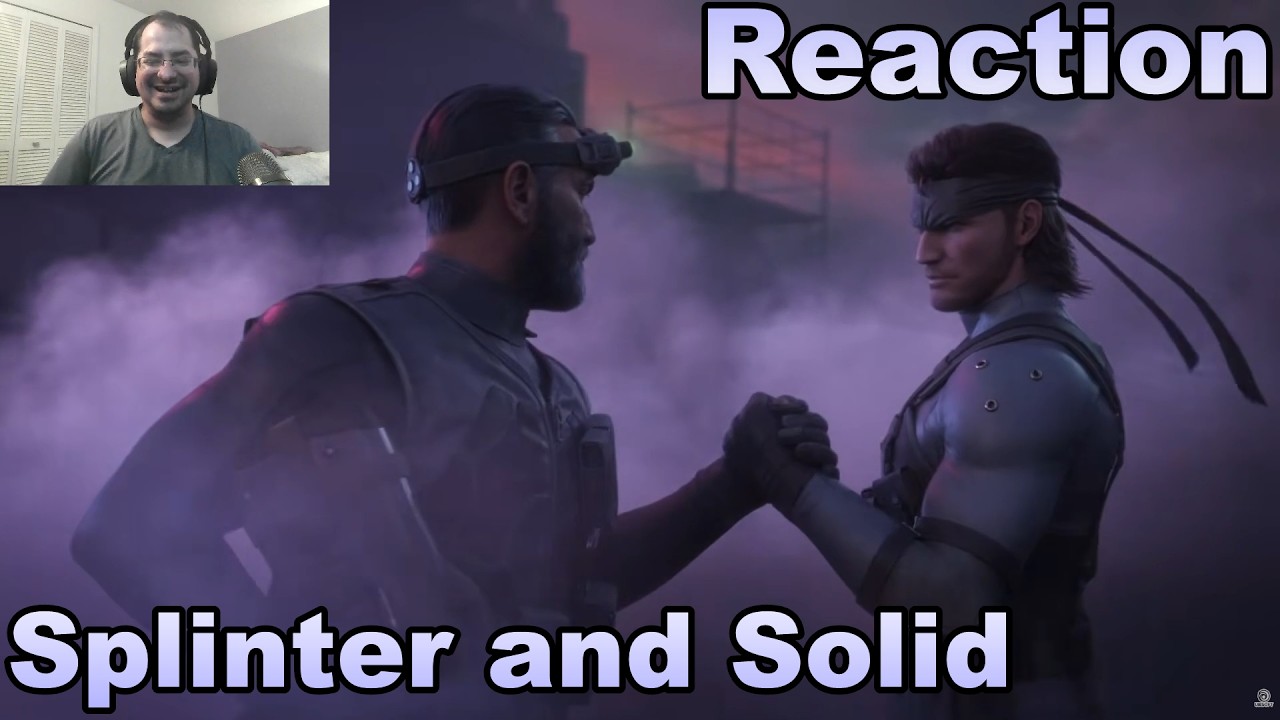 Just A Gamer Reacts | Rainbow Six Siege: Solid Snake Reveal & Gameplay Trailer