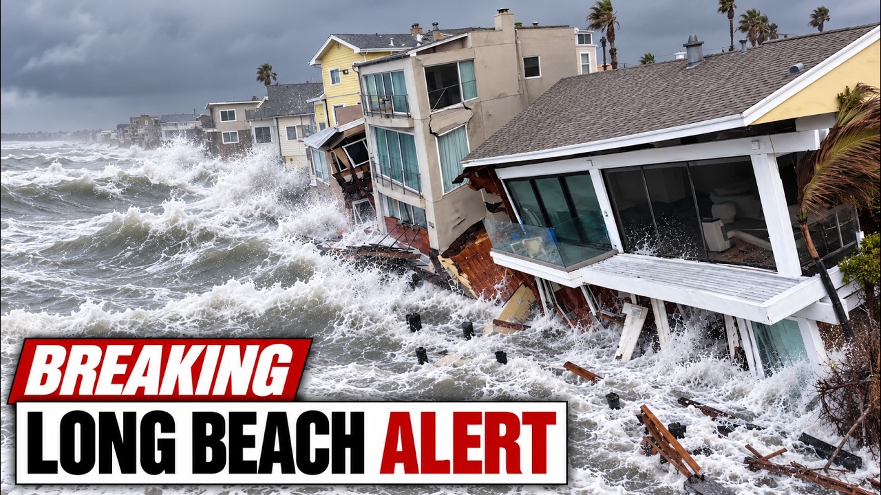 Long Beach&rsquo;s $10M Oceanfront Homes Just Got Red-Tagged &mdash; And Nobody Can Stop the Ocean