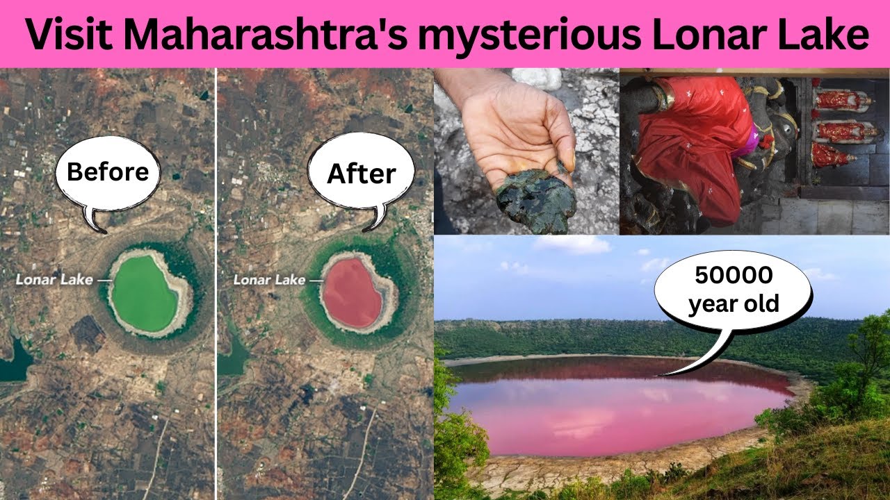 Mystery of lonar lake | lonar crater lake | #thelearningpage