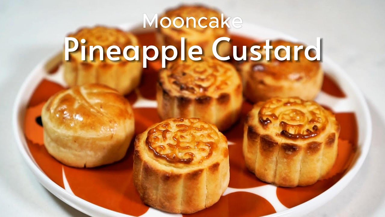 Ultimate Creamy Custard & Pineapple Mooncakes – A Perfect Fusion of Flavors ｜絕佳口感奶皇鳳梨月餅 - 完美融合