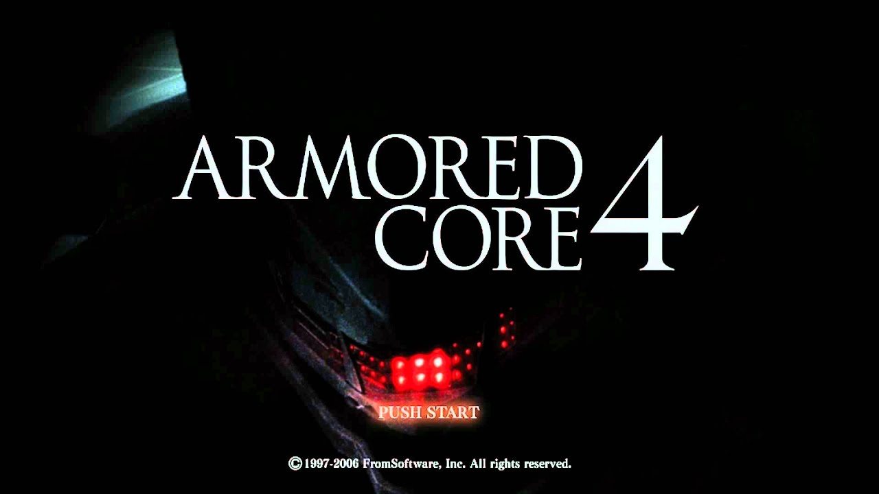 Armored Core 4 Unreleased Tracks - Tutorial Mode - Test Mode