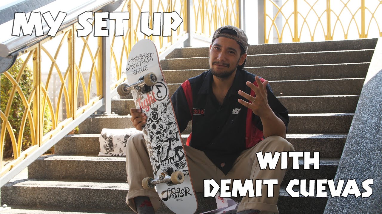 My Set Up with Demit Cuevas | Preduce Skateboards