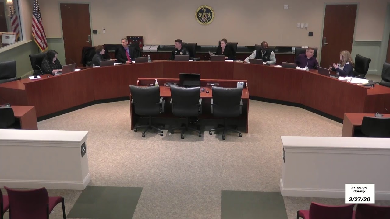 2/27/20 457(b) Governance Committee for St. Mary's County
