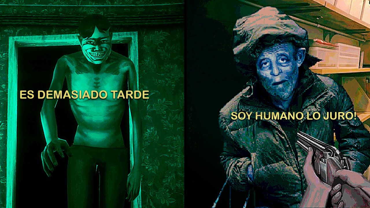 QUIEREN ENTRAR PERO NO SE SI SON HUMANOS | No I'm Not Human (COMPLETO CON 5 FINALES Y 5 FINALES MAS)