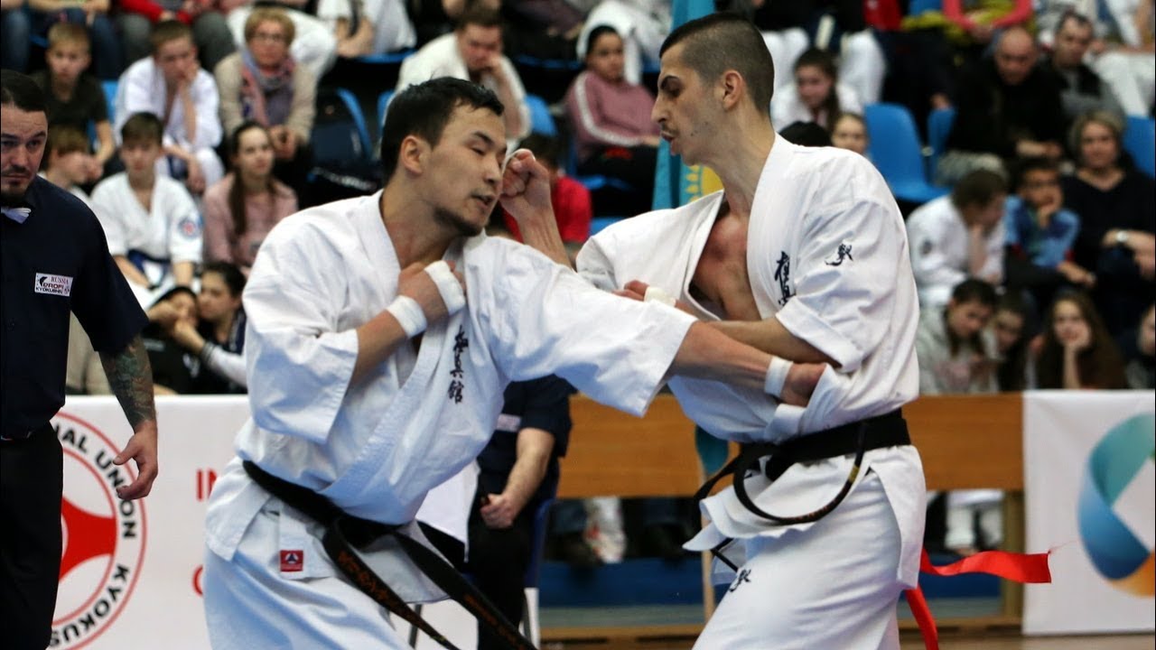 Sadvokasov Nurlykhan vs Catalin Mihai Mocanu. Kyokushin Profi 2019