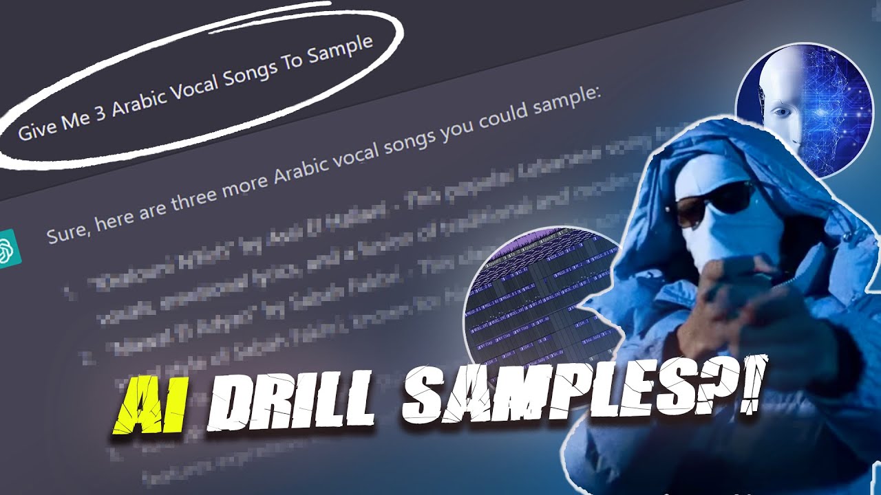 Asking AI To Find ARABIC DARK Samples And Flip Them Into A UK Drill Beat