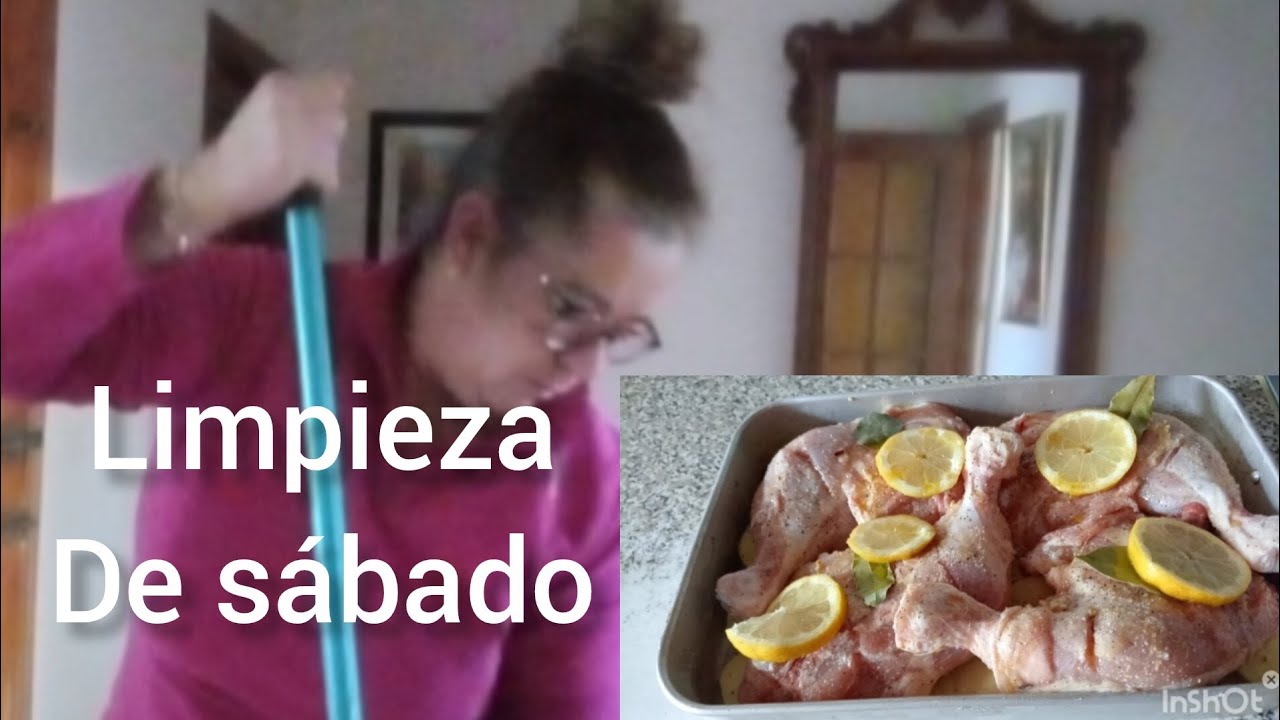 Haciendo limpieza de Sábado👏💪Cocinamos la cena🍗🥖🍟
