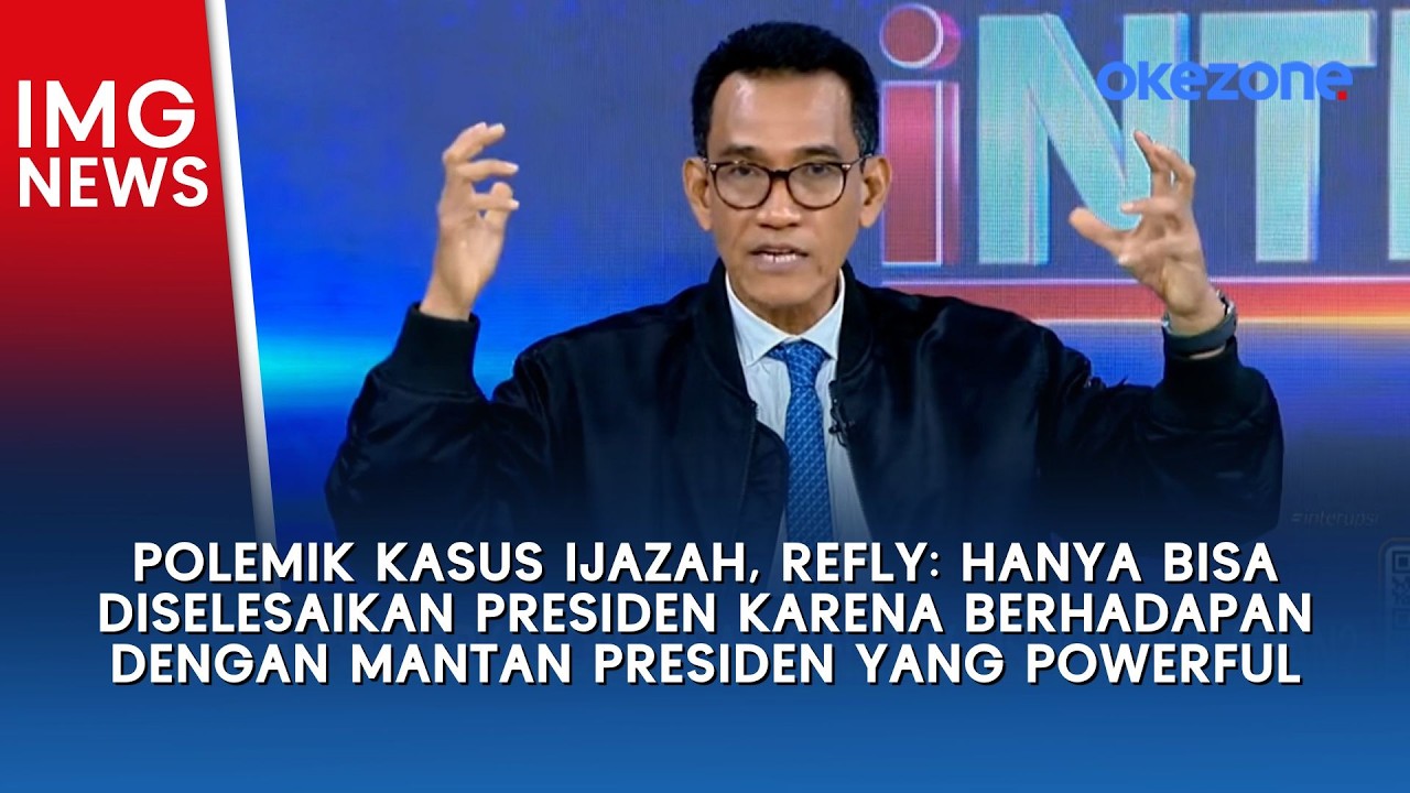 Refly Harun Sebut Polemik Kasus Ijazah Hanya Bisa Diselesaikan Presiden, Karena Hal Ini