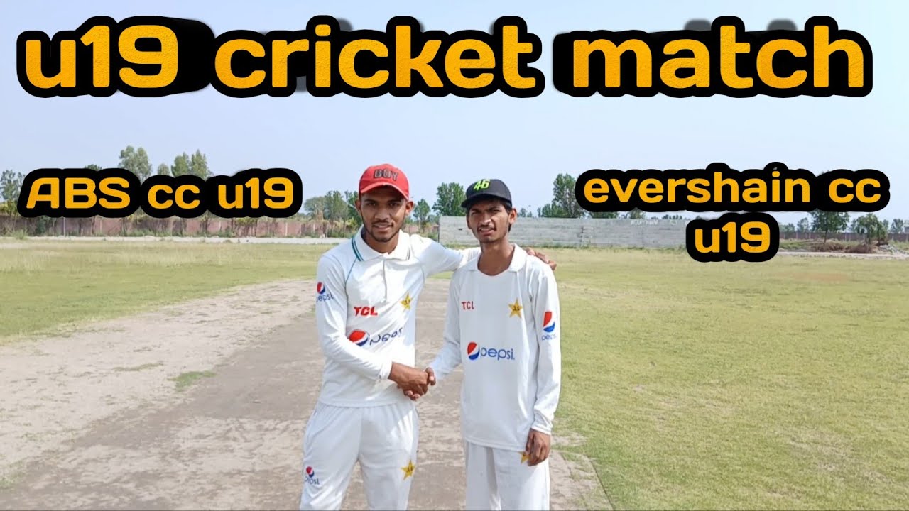U19 Cricket match vlog || best vlog || kotla Arab Ali khan stadium 🏟 Abs cc vs evershain cc