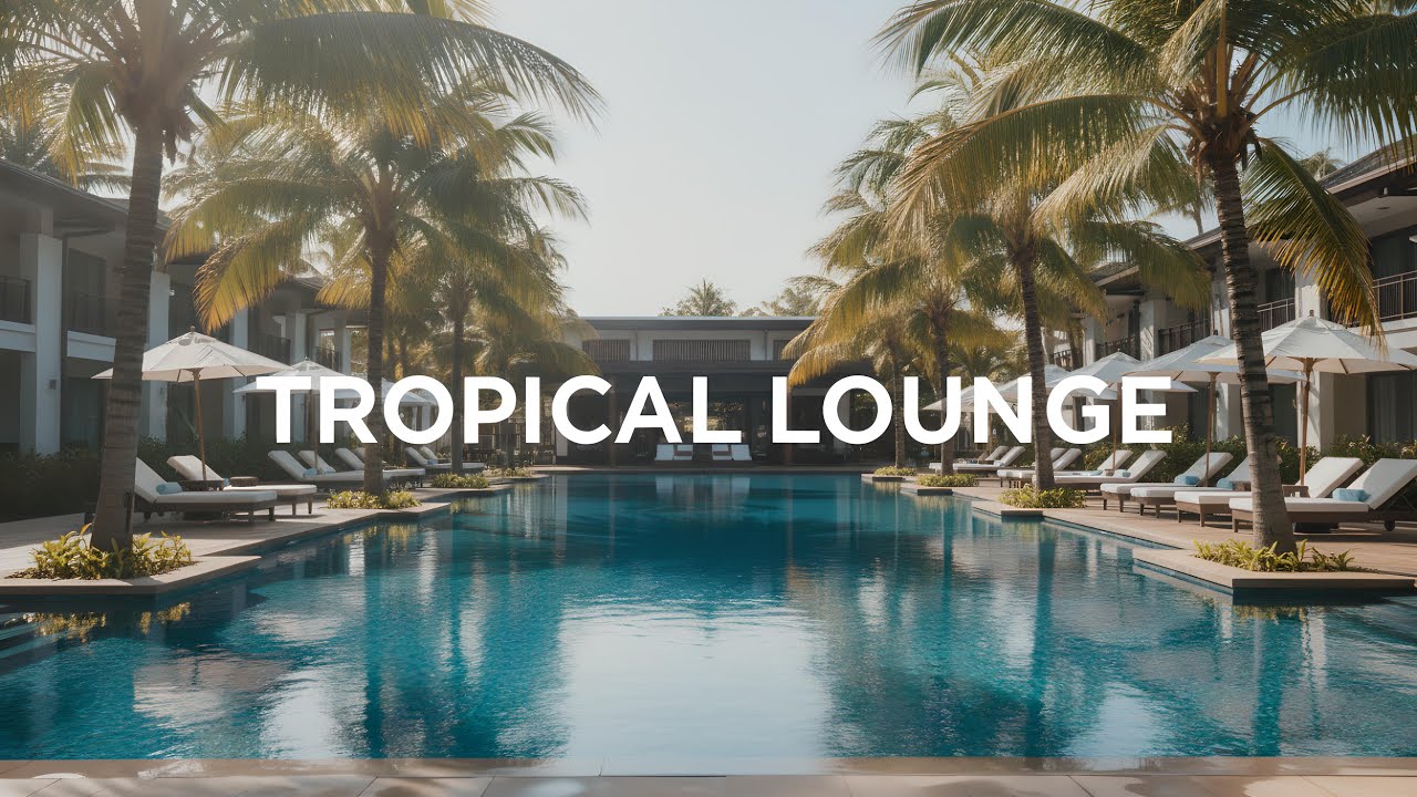 Tropical Serenity Luxury | Chillout Lounge Music to Relax & Unwind | Poolside Escape 2025