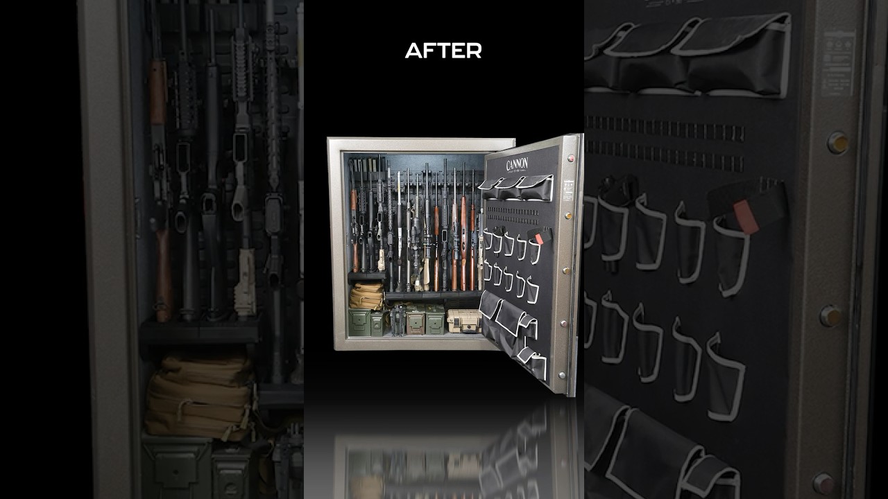 Gun Safe Upgrade Kits - conquer the chaos #homedefense #tool
