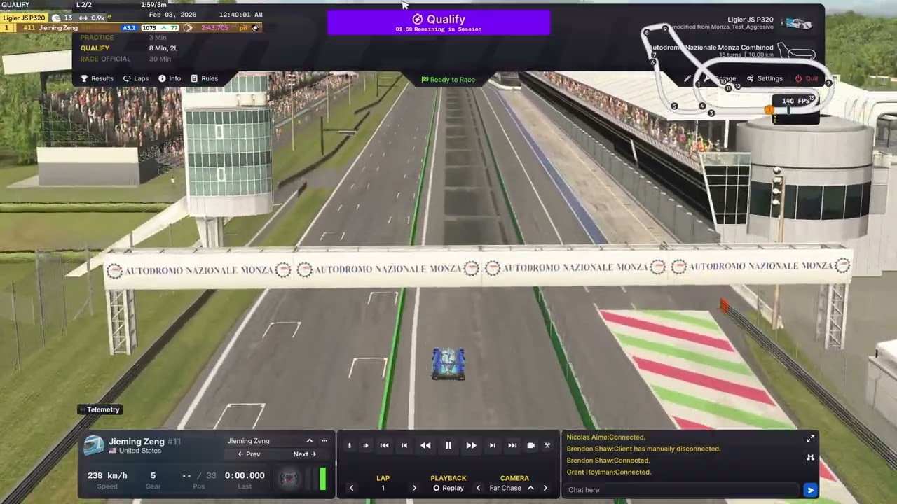 I throw away the pole again!!!- iRacing Falken Sports Car Challenge Monza 2026S1W8 Attempt 2