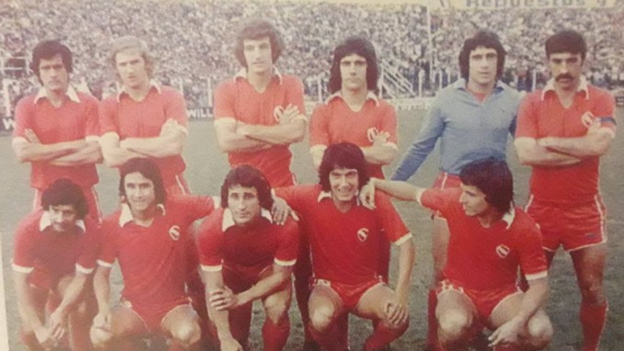 EN COLOR! INDEPENDIENTE 4-2 CENTRAL Metropolitano 1976