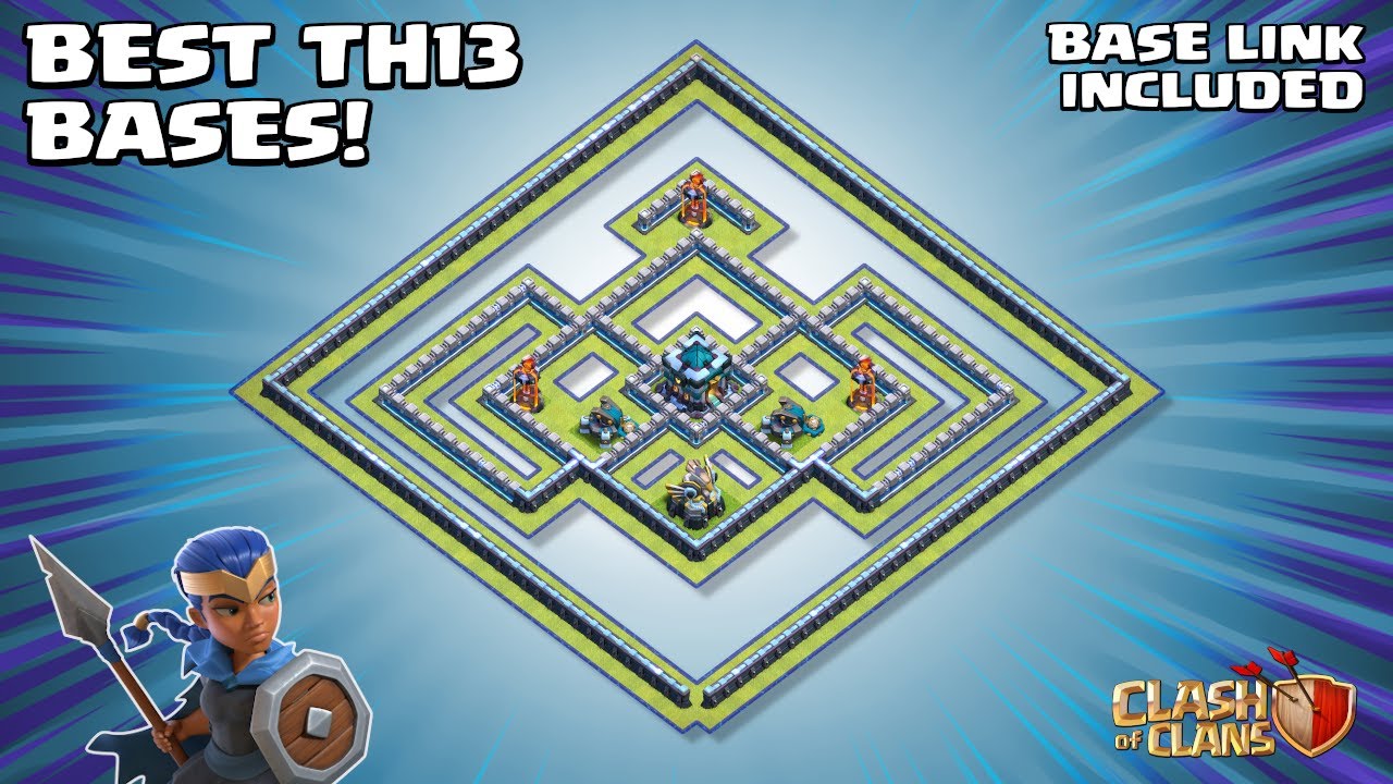 THIS IS CRAZY...SO MANY 1 STARS! Town Hall 13 (TH13) Base - With TH13 Base Link - Clash of Clans