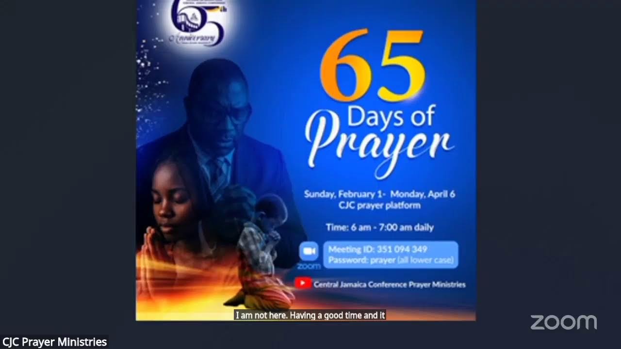 CJC Virtual Prayer Platform-February 3,2026-Day 3 Of The 65 Days Prayer Marathon