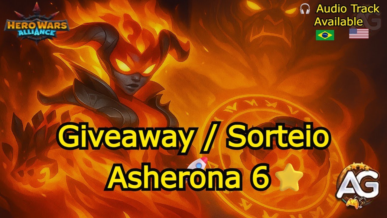 🔥 Guia Completo da Nova Tit&atilde; de Fogo Asherona + Sorteio Asherona 6⭐ | Hero Wars Alliance