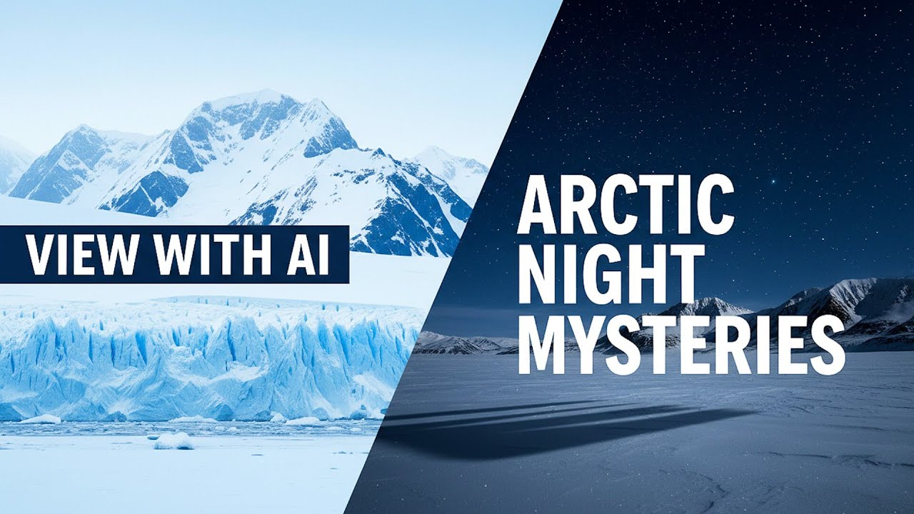 Arctic Night Mysteries Explained ❄️ What Happens When the Sun Disappears? | Glacial Chronicles