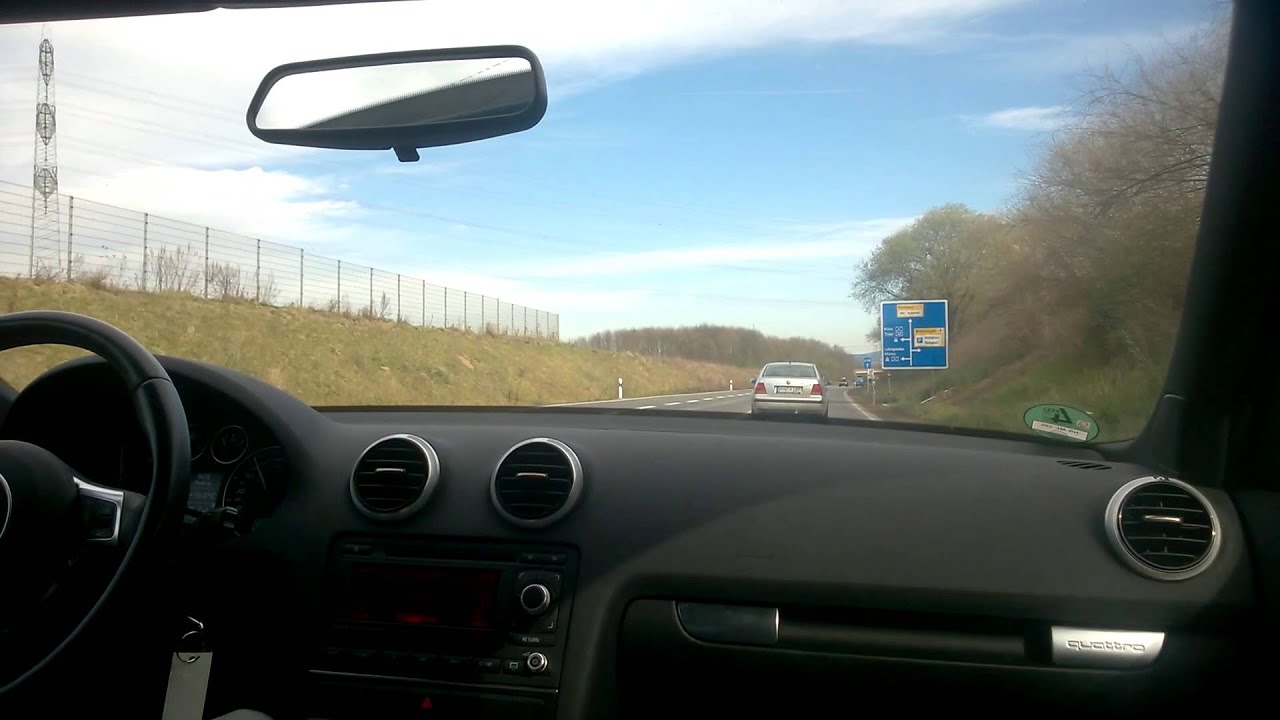 Audi A3 - S3 Sportback Model 2010 - 2.0 Turbo TFSI 265 Ps Testfahrt [Rennsport RS]