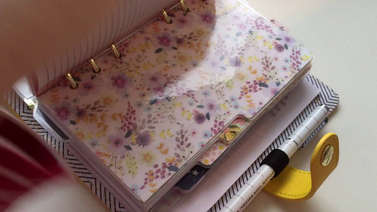 Kikki.K planner set up for 2016
