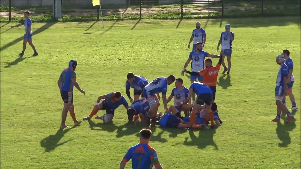 Extrait de la rencontre AOCS/AS CANET 17/11 au stade de CUXAC D'AUDE.