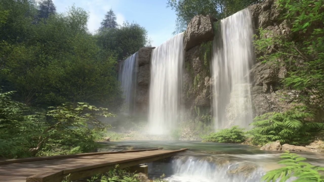 Waterfall Sounds  | Looping Nature Ambience for Relaxation, Deep Sleep, Study