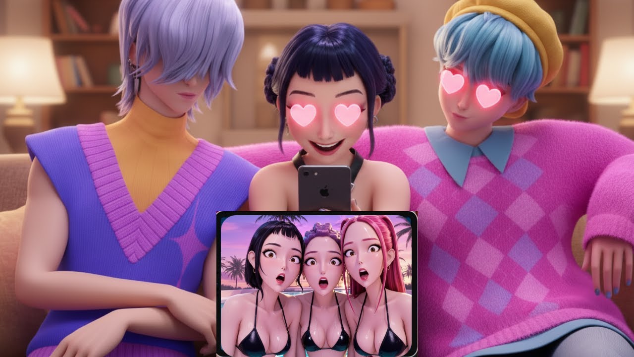 TOP 5 Funny Reactions🤣With HUNTRIX x SAJA Boys | Rumi x Jinu | Baby Saja x Zoey | KPOP Demon Hunters