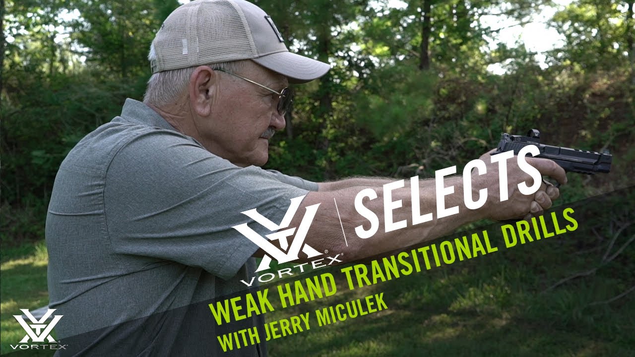 Weak Hand Transitional Drills with Jerry Miculek | Vortex Selects