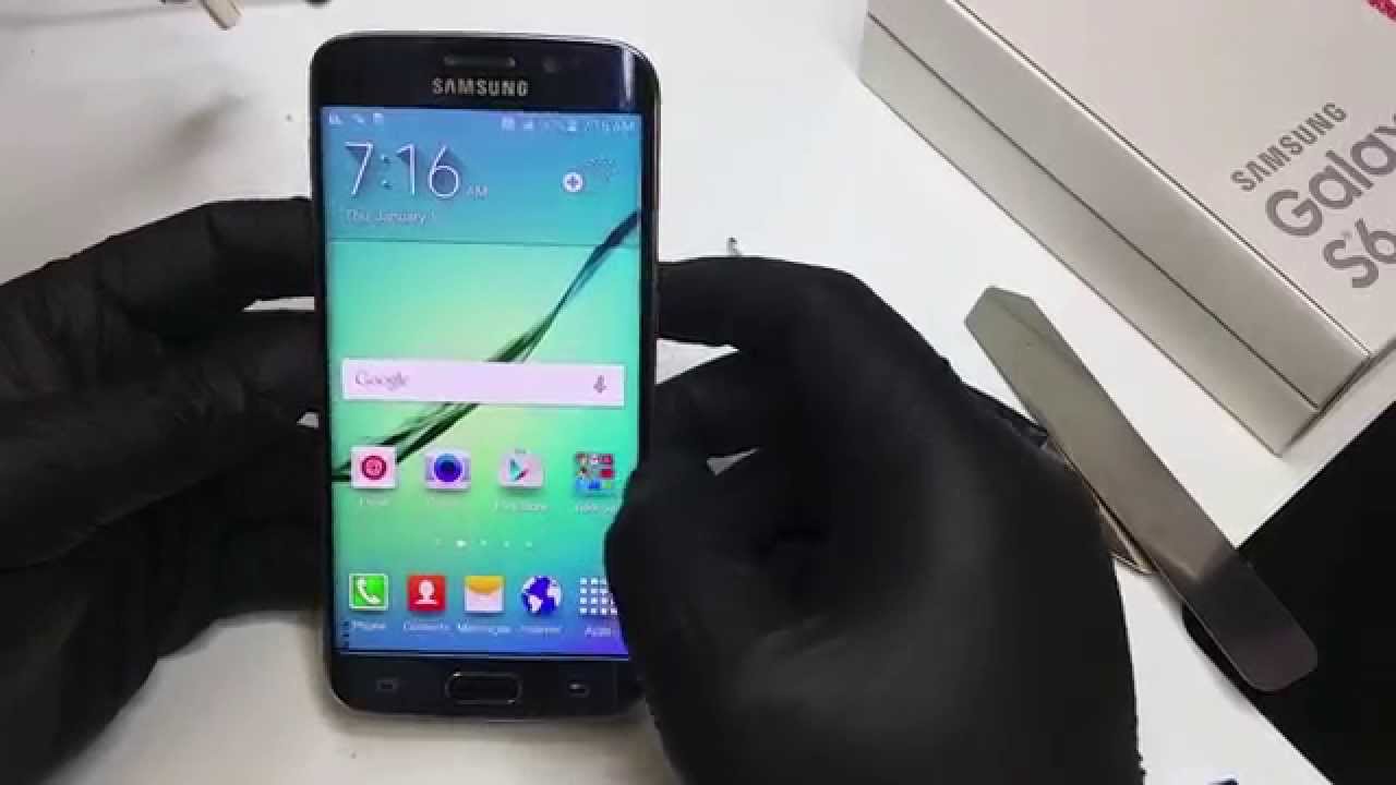 Galaxy S6 Edge screen replacement