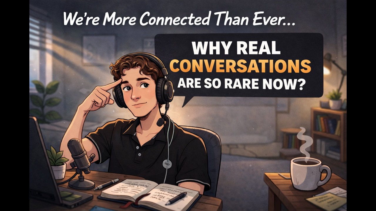 Why Real Conversations Are So Rare Now