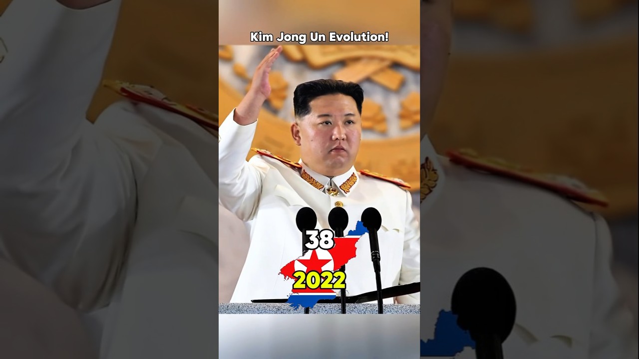Kim Jong Un Evolution! 🇰🇵 || ​#KimJongUn #history