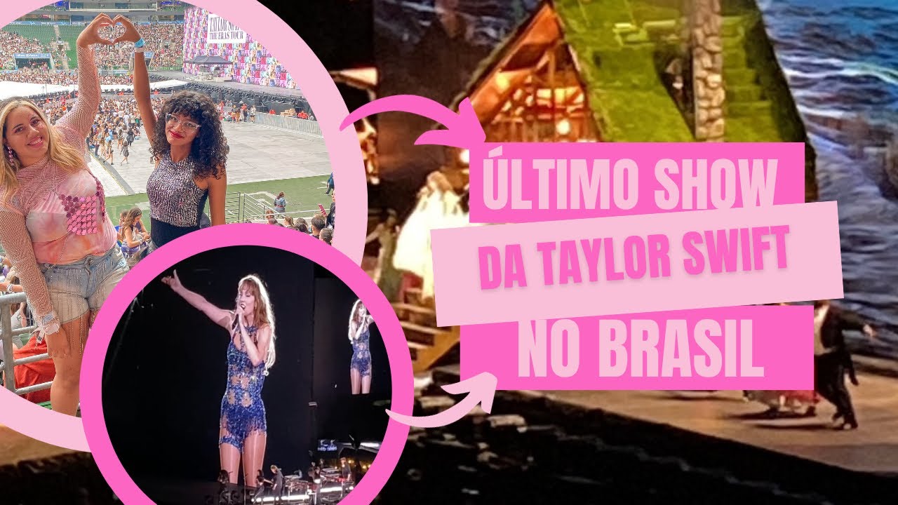 VLOG: Experiência na cadeira inferior no show da Taylor Swift (Allianz Parque - São Paulo 2023)
