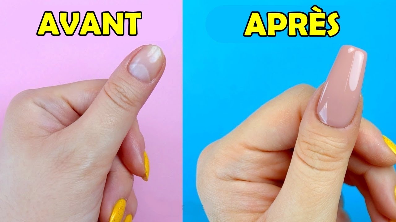 COMMENT FABRIQUER DE FAUX ONGLES A PARTIR DE MATERIAUX DOMESTIQUES EN 5 MINUTES-IDÉE FACILE D’ONGLE