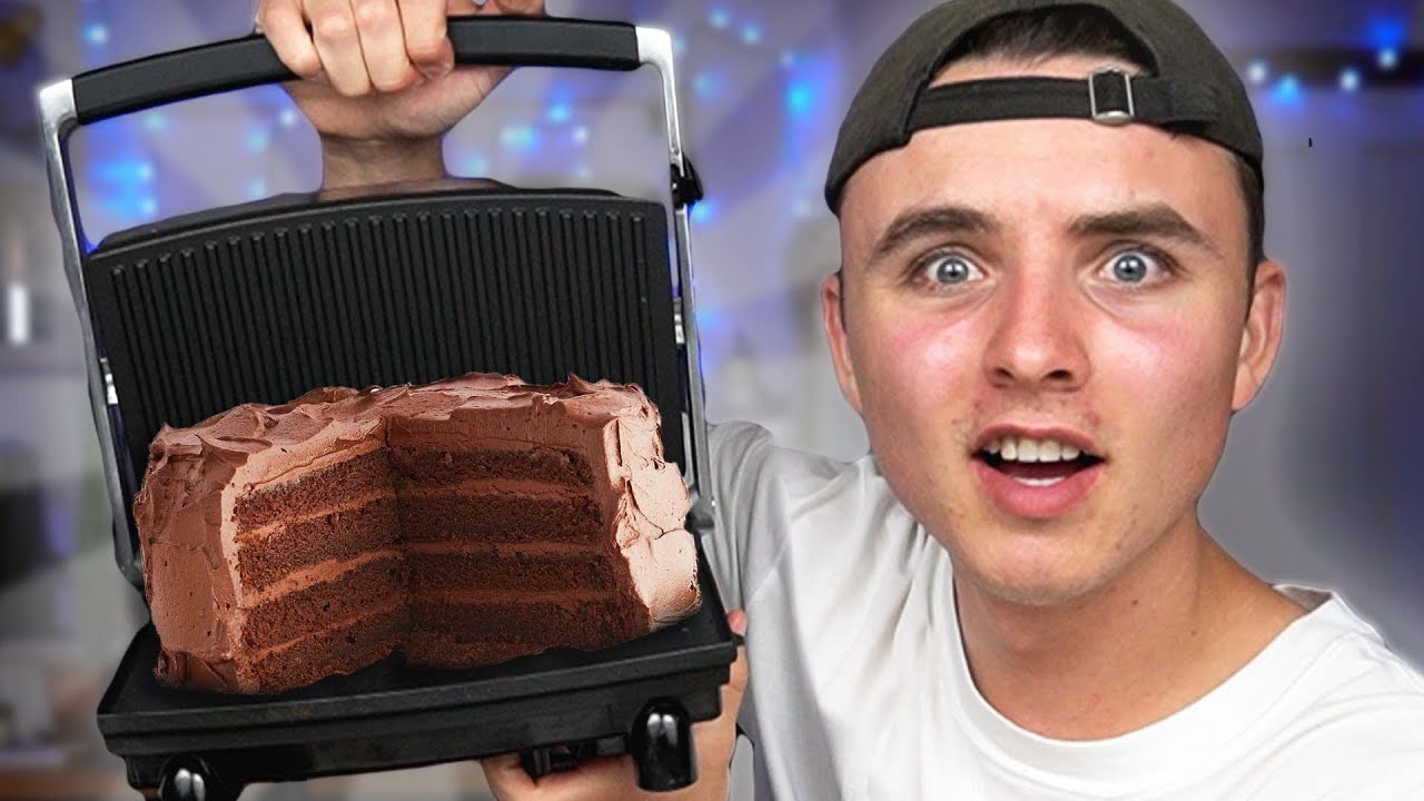 Baking a Cake in a Sandwich Press