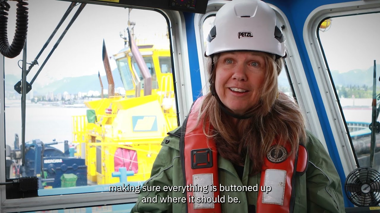Interview with Carrie - Deckhand/SVMO at SAAM Towage Canada Vancouver