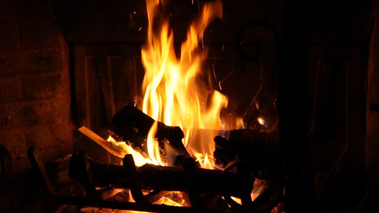 2 Hours Fireplace Ambience 🔥 Crackling Fire Sounds for Sleep & Relaxation
