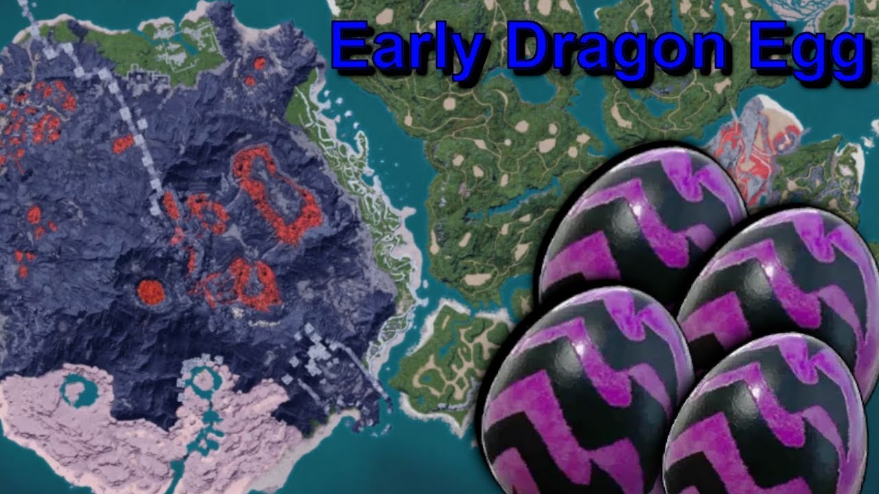 Huge Dragon Egg route in Palworld