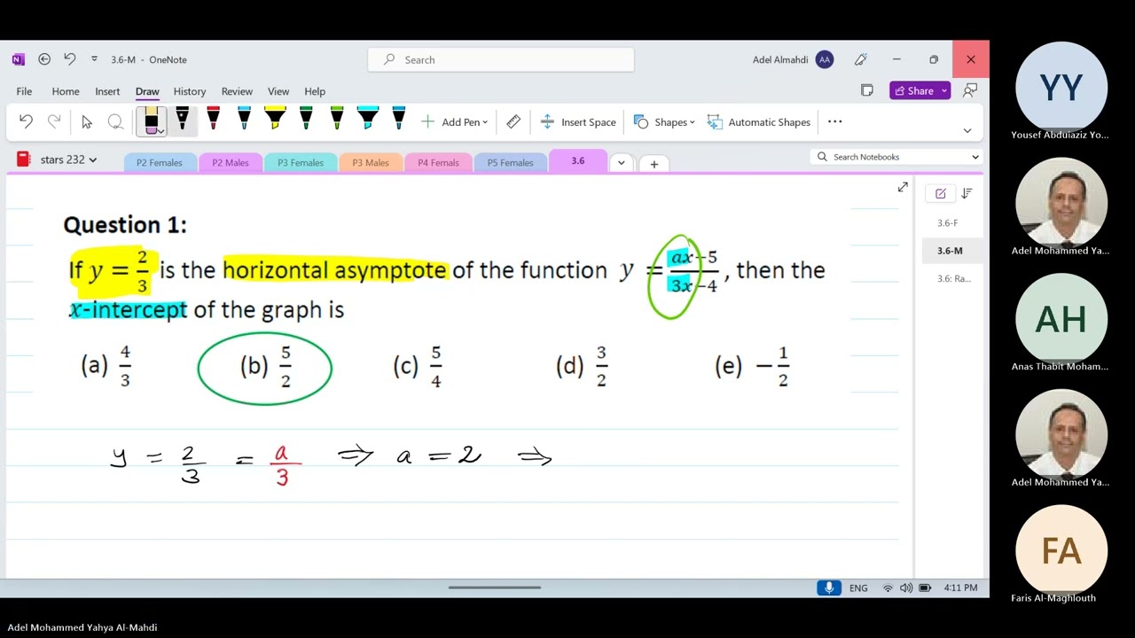 Math 001, Lecture, Section 3.6 Part 2 (stars program)