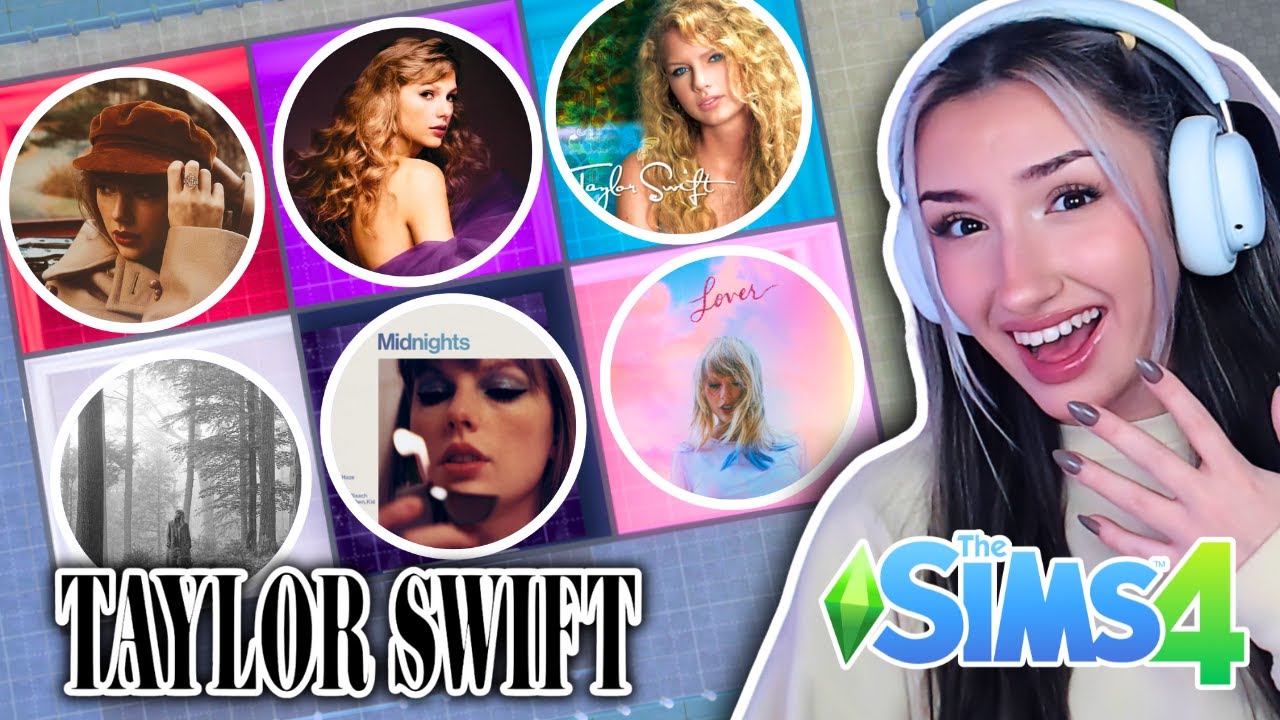 Every Rooms a Different TAYLOR SWIFT ERA in The Sims 4