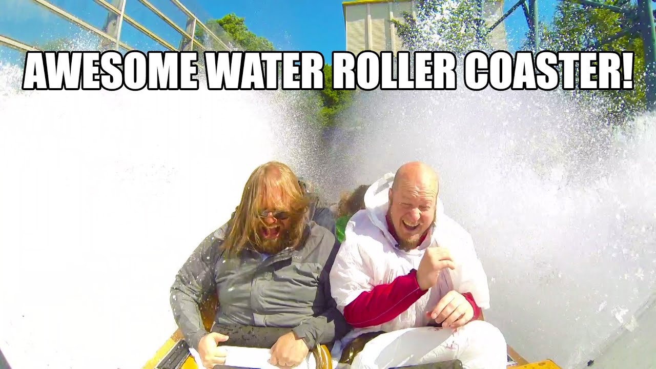 Vonkaputous Water Roller Coaster POV Linnanmaki Finland